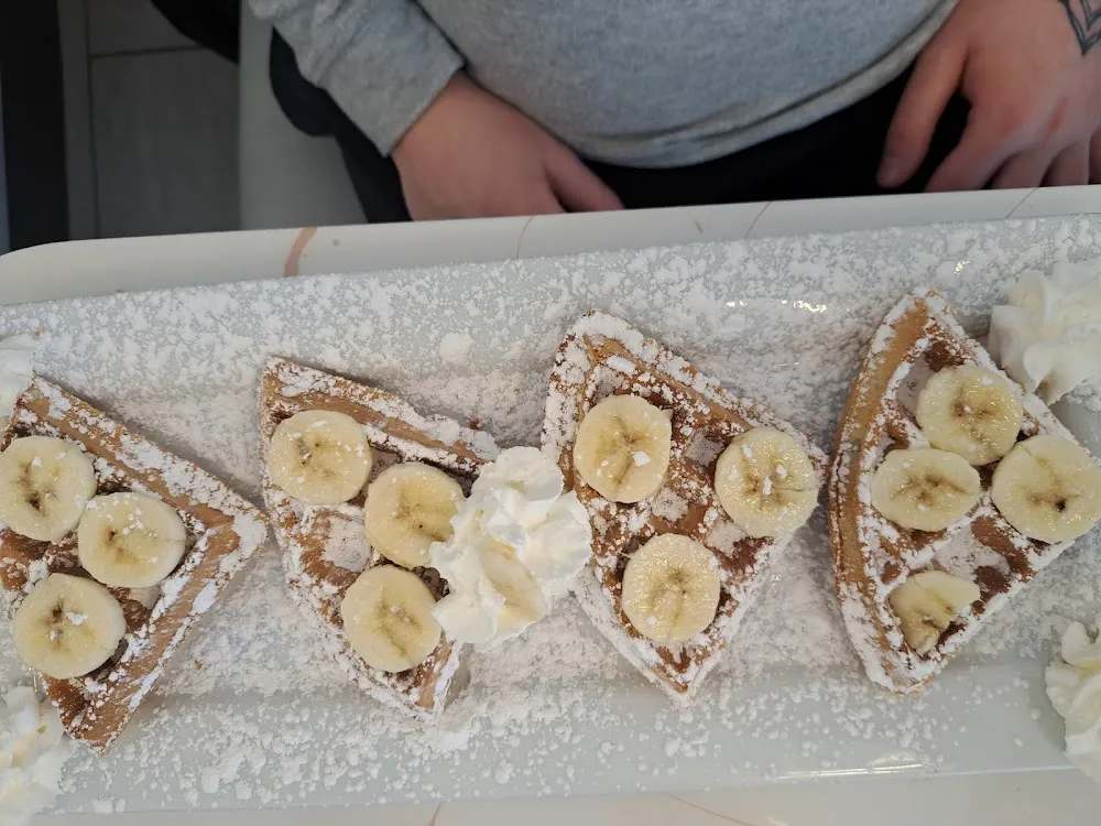 Waffles with Banana